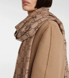 Gucci GG JACQUARD WOOL SCARF