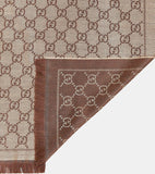 Gucci GG JACQUARD WOOL SCARF