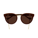 Gucci CAT EYE GG1027SK-004 CHAIN SUNGLASSES