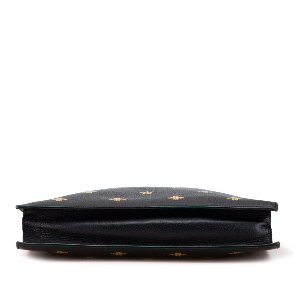Gucci Grained Calfskin Bee Star Vertical Tote