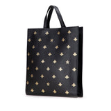 Gucci Grained Calfskin Bee Star Vertical Tote