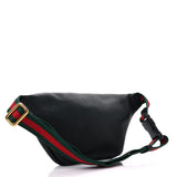Gucci GRAINED CALFSKIN LOGO BELT BAG
