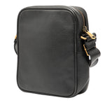 Gucci Grained Calfskin Logo Crossbody
