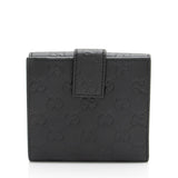 Gucci Guccissima Bow Signature French Wallet