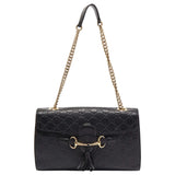 Gucci GucciSSIMA EMILY LEATHER SHOULDER BAG
