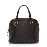 Gucci Guccissima Leather Dome Small Satchel