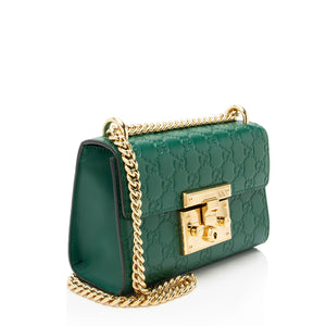 Gucci Guccissima Leather Padlock Small Shoulder Bag