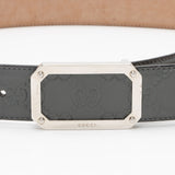 Gucci Guccissima Leather Signature Belt - Size 34 / 85