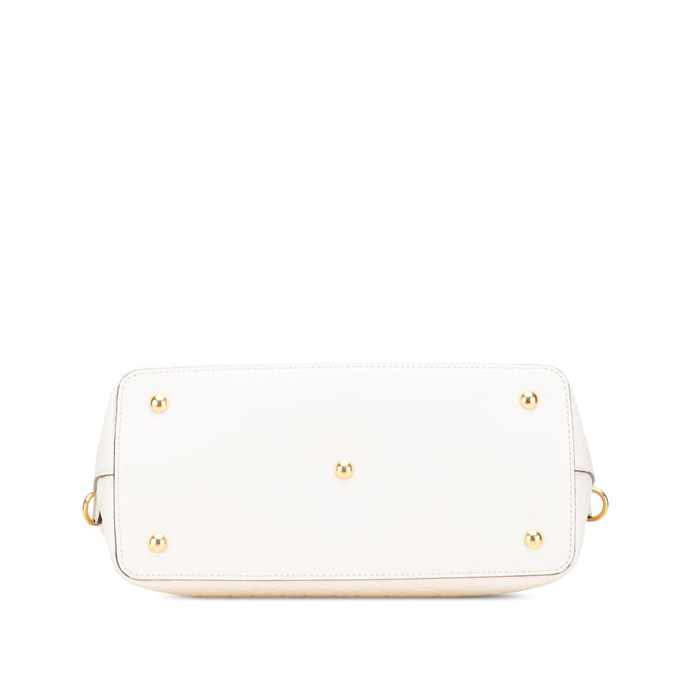 Gucci Guccissima Linea A Fold Over Satchel