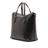 Gucci Guccissima Linea A Fold Over Satchel