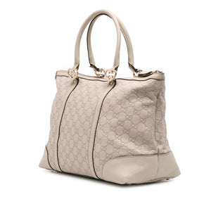 Gucci Guccissima Lovely Heart Tote