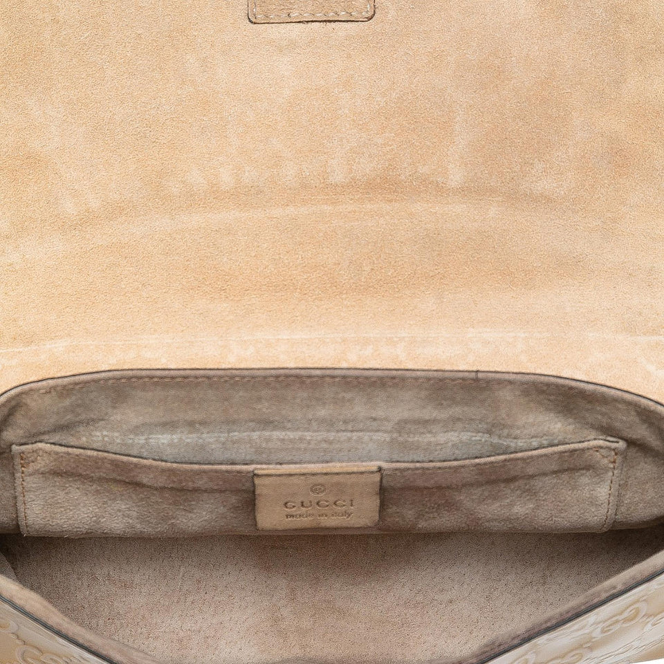 Gucci Guccissima Patent Mayfair Shoulder Bag