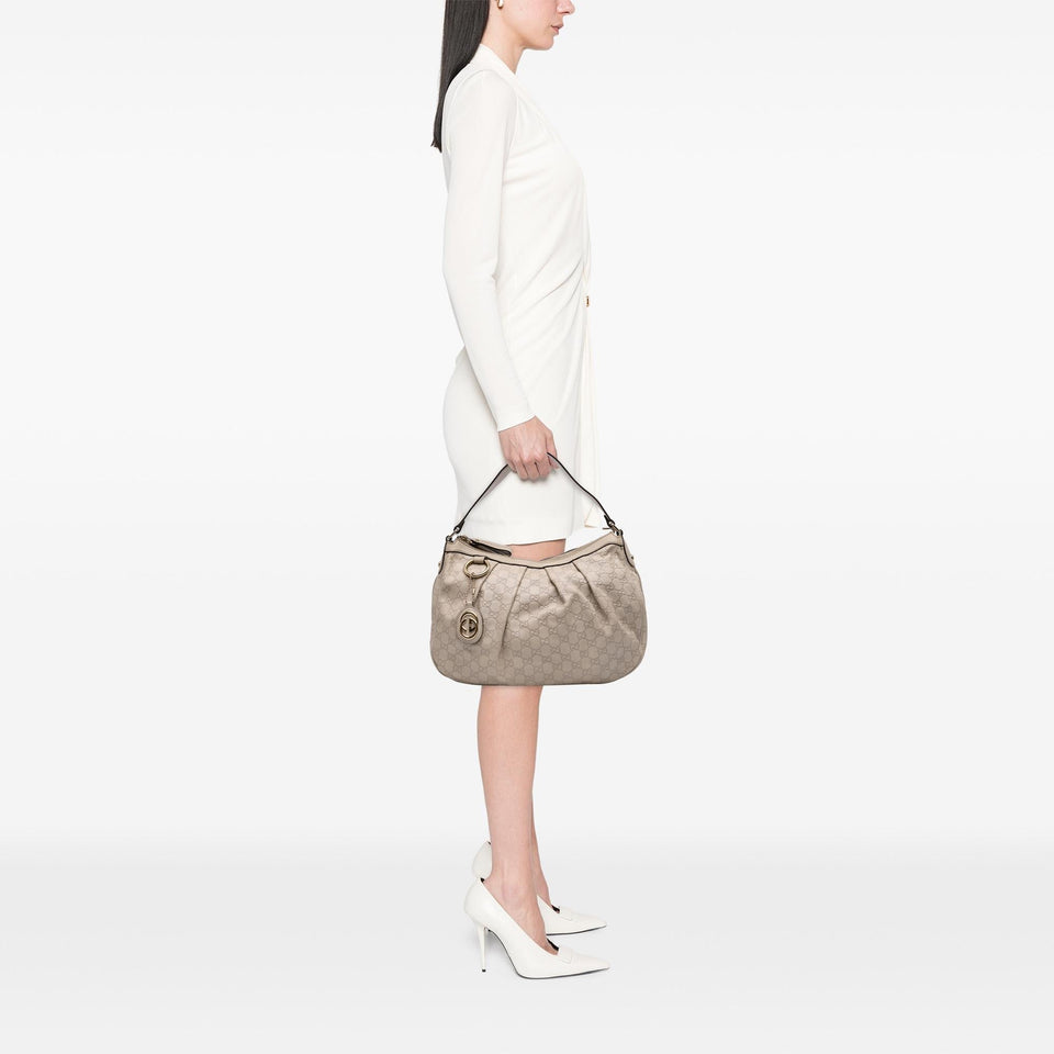 Gucci Guccissima Sukey Shoulder Bag