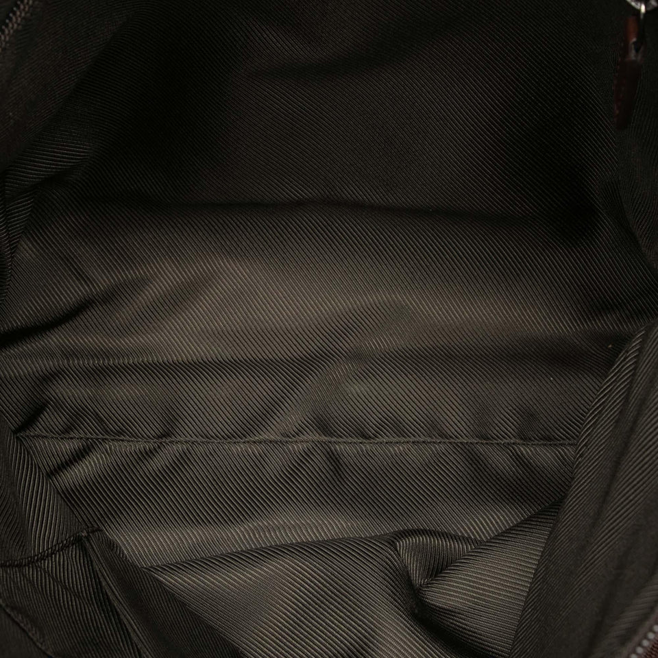 Gucci Guccissima Trimmed Canvas Crossbody