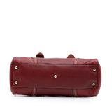 Gucci Guccissima Trimmed Leather Signoria Handbag