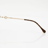 Gucci Horsebit Oversized Round Sunglasses