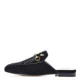 Gucci HORSEBIT PRINCETOWN CRYSTAL EMBELLISHED VELVET MULES