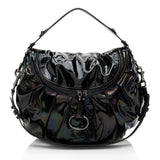 Gucci Iridescent Patent Leather Icon Bit Hobo