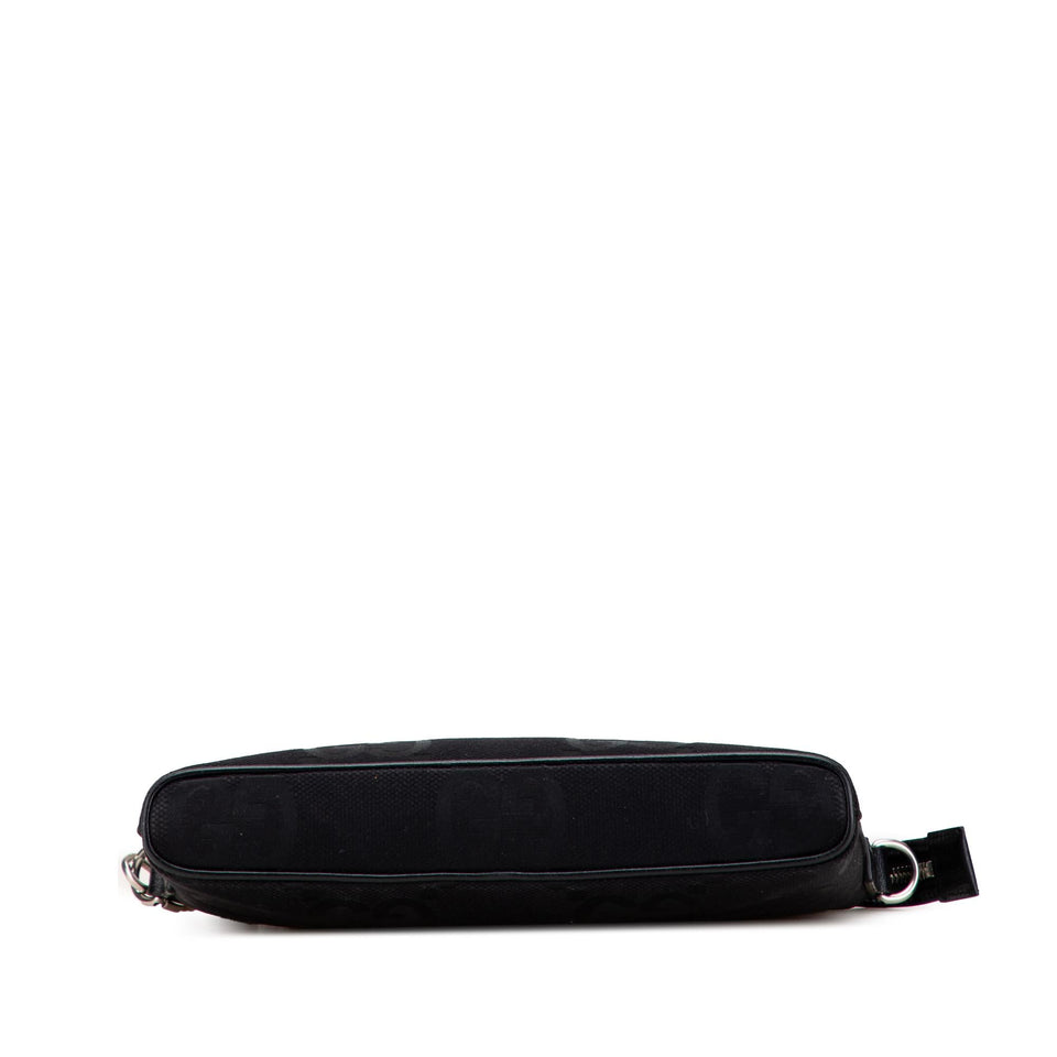 Gucci Jumbo GG Canvas Clutch on Strap