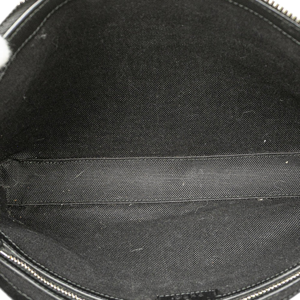 Gucci Jumbo GG Canvas Clutch on Strap