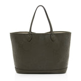 Gucci Jumbo GG Embossed Leather Large Tote