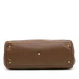 Gucci Large Calfskin Bamboo Shopper Satchel