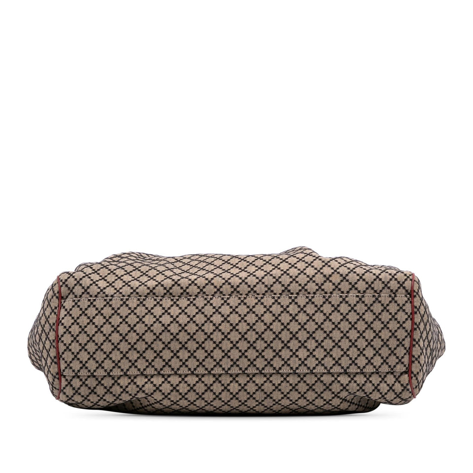Gucci Large Diamante Canvas Sukey Tote