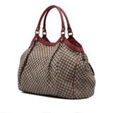 Gucci Large Diamante Canvas Sukey Tote