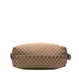 Gucci Large GG Canvas Bamboo Bar Tote