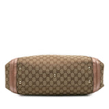 Gucci Large GG Canvas Bella Satchel