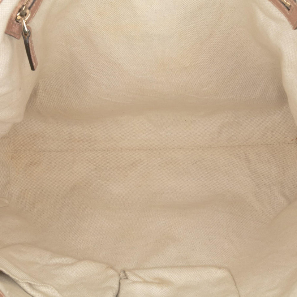 Gucci Large GG Canvas Bella Satchel