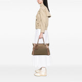 Gucci Large GG Canvas Bella Satchel