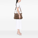 Gucci Large GG Canvas Bella Satchel