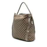 Gucci Large GG Canvas Bella Shoulder Bag