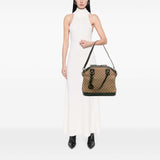 Gucci Large GG Canvas Charm Dome Satchel