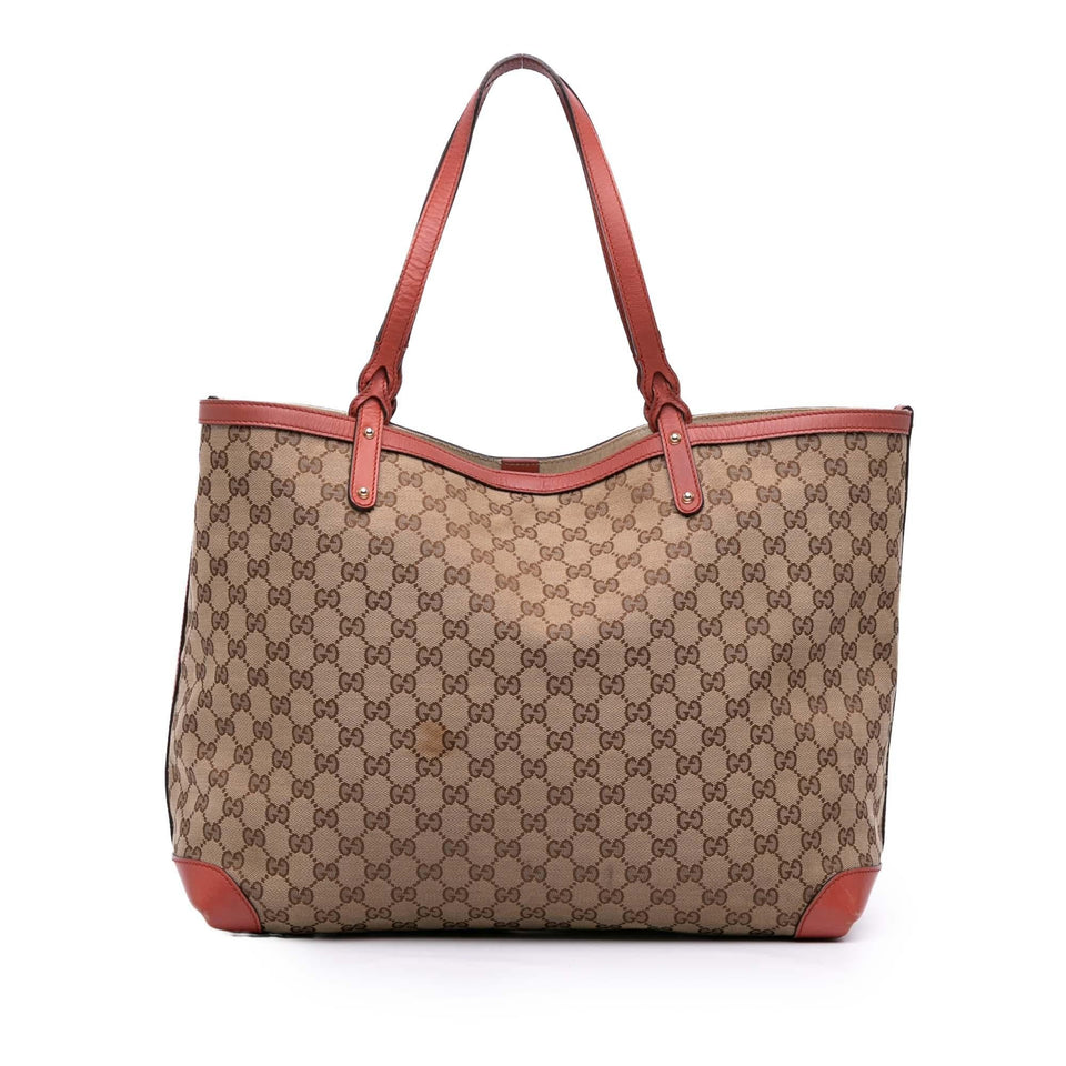 Gucci Large GG Canvas Craft Tote