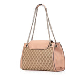 Gucci Large GG Canvas Emily Shoulder Bag