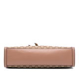 Gucci Large GG Canvas Emily Shoulder Bag
