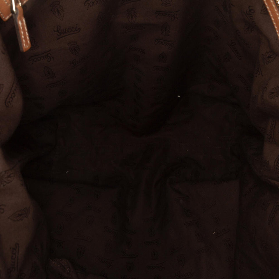 Gucci Large GG Canvas GG Charm Tote