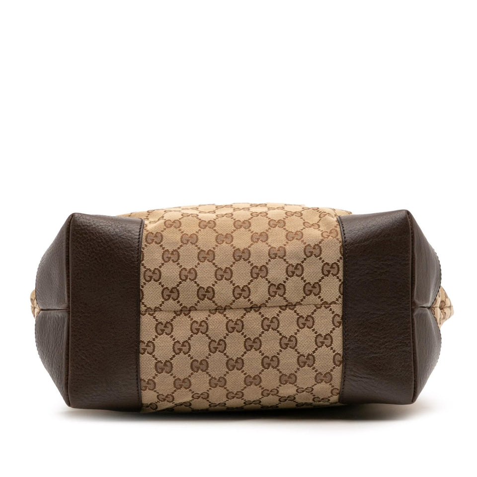 Gucci Large GG Canvas GG Charm Tote
