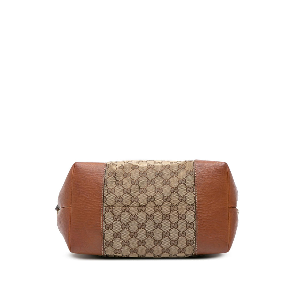 Gucci Large GG Canvas GG Charm Tote
