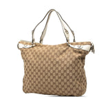 Gucci Large GG Canvas Icon Bit Satchel
