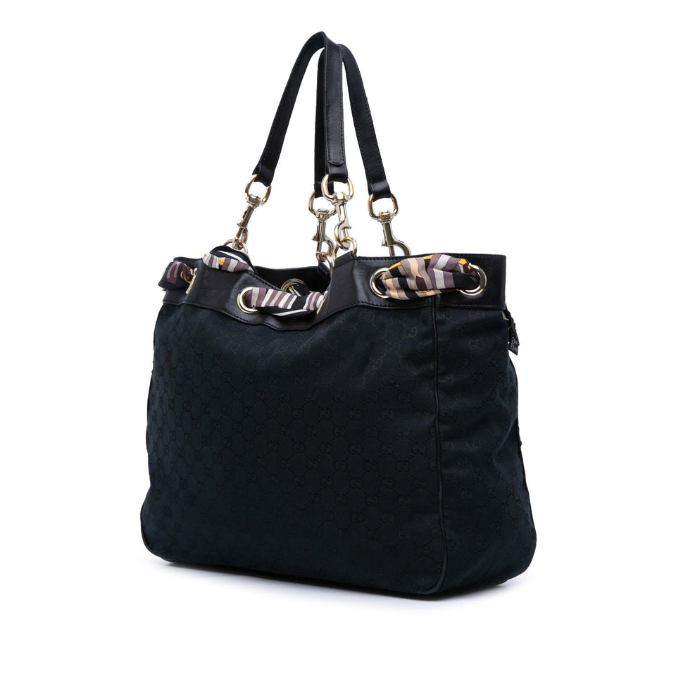 Gucci Large GG Canvas Positano Tote
