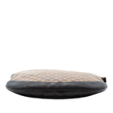 Gucci Large GG Crystal Half Moon Crossbody