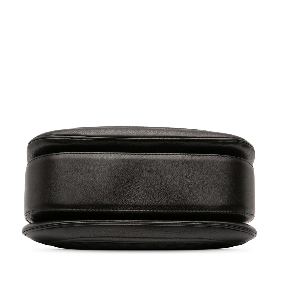 Gucci Large GG Neoprene New Bamboo Top Handle Bag