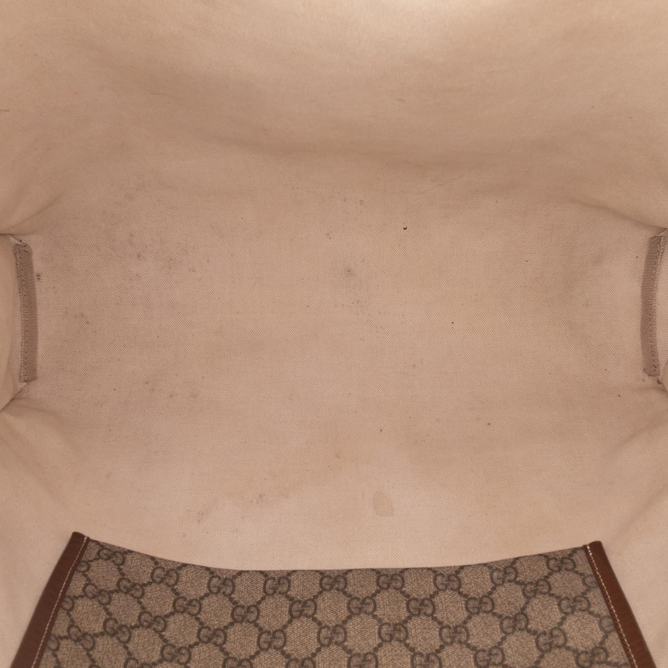 Gucci Large GG Supreme Web Loop Tote