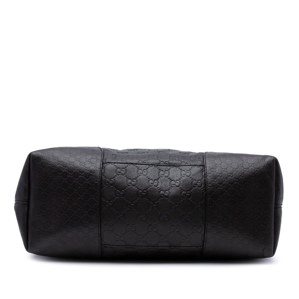 Gucci Large Guccissima Bree Fold Over Tote