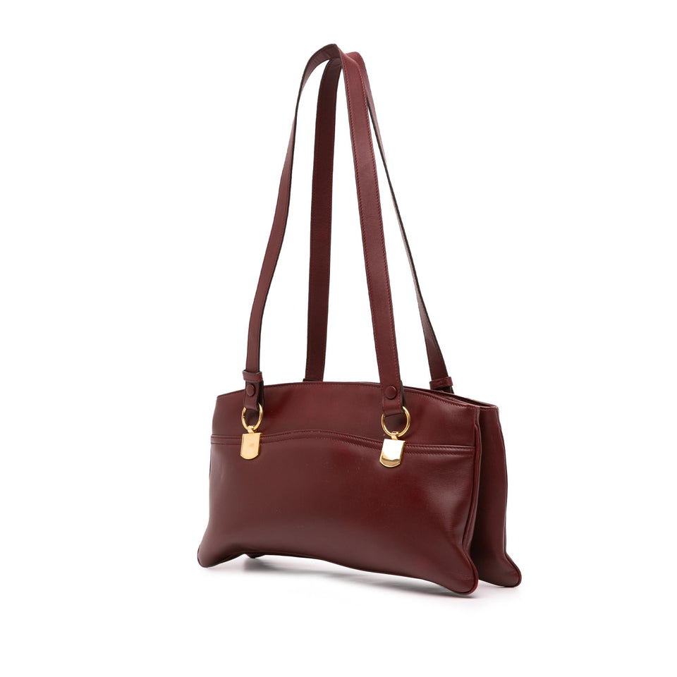 Gucci Large Leather Arli Shoulder Bag