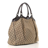 Gucci MONOGRAM SUKEY TOTE BAG