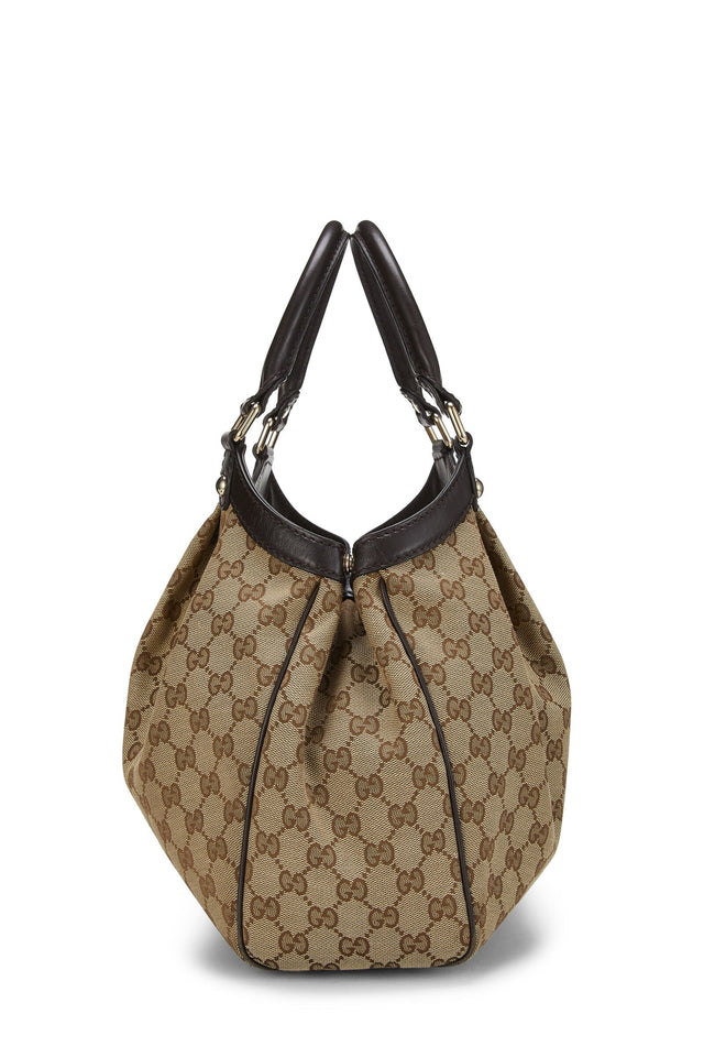 Gucci MONOGRAM SUKEY TOTE BAG